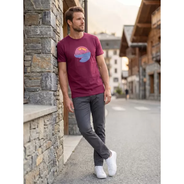  Tricou pentru bărbați ALTISPORT ALM186129 FUCSIE 