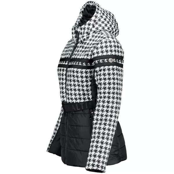  Geaca de dama ALTISPORT DEBORA ALB NEGRU 