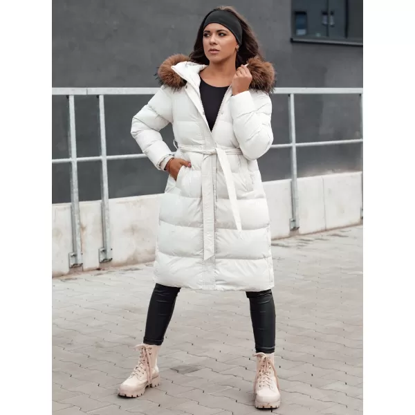  Haină de iarnă DSTREET STYLEBELLA ALB 