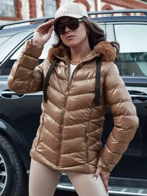Geacă pentru doamne DSTREET MIRIAL ty4573 CARAMEL