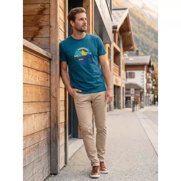  Tricou pentru bărbați ALTISPORT ALM186129 KEROSENUL 