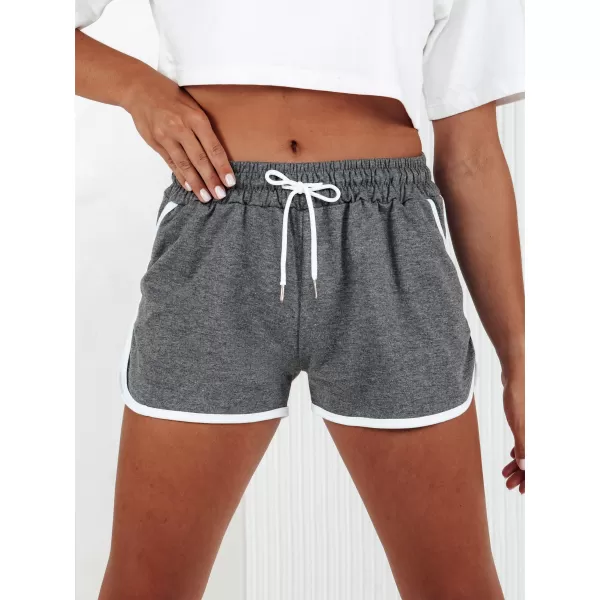  Pantaloni scurţi DSTREET TOP SPORT GRI ÎNCHIS 