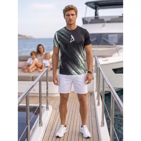  Tricou funcțional premium pentru bărbați ALTISPORT VOJ/ALM028TR01 KAKI/MILITAR 