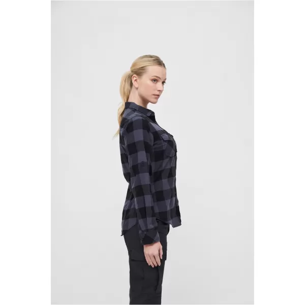  Cămaşă BRANDIT BD9336 NEGRU/GRI 