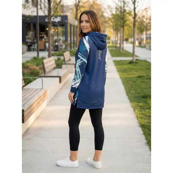  Hanorac prelungit funcțional pentru femei premium ALTISPORT VOJ/ALW039MI03 OBICEIURI 