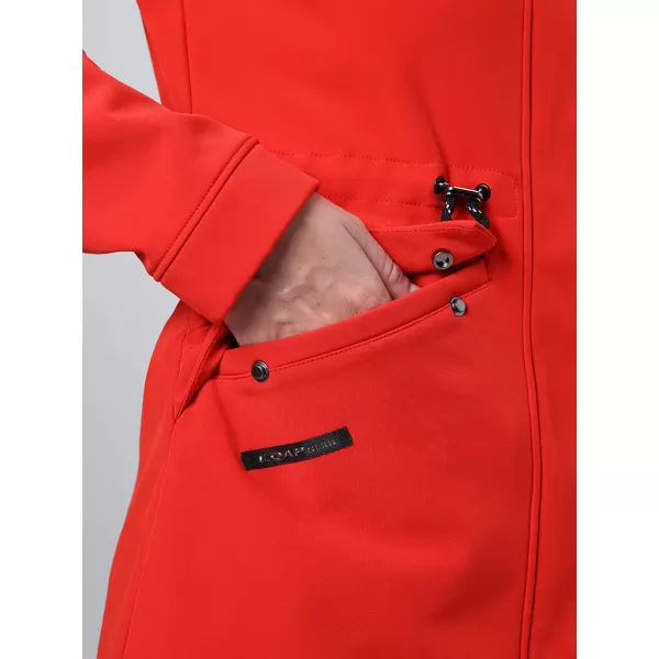  Palton softshell dama LOAP LUNARA ROŞU 