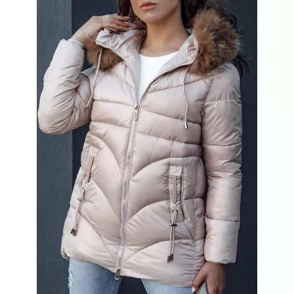  Geacă pentru doamne DSTREET WINTERCHIC ROZ 