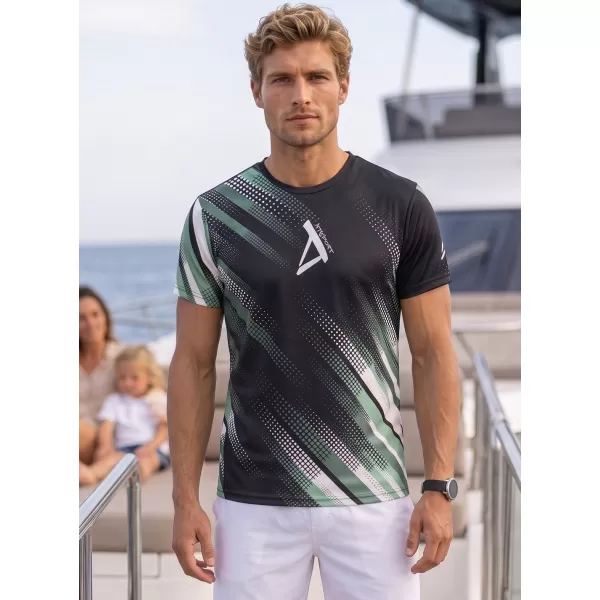  Tricou funcțional premium pentru bărbați ALTISPORT VOJ/ALM028TR01 KAKI/MILITAR 
