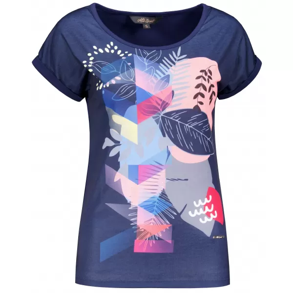  Tricou pentru femei ALTISPORT DIANITA ALBASTRU INCHIS 