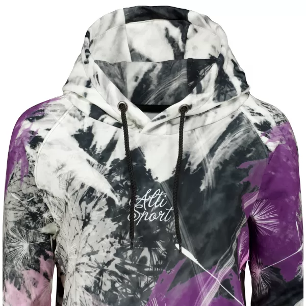  Hanorac prelungit funcțional pentru femei premium ALTISPORT VOJ/ALW016MI03 VIOLET 