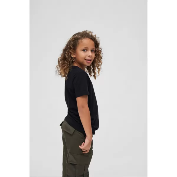  Tricou băieți BRANDIT T BD6017 NEGRU 