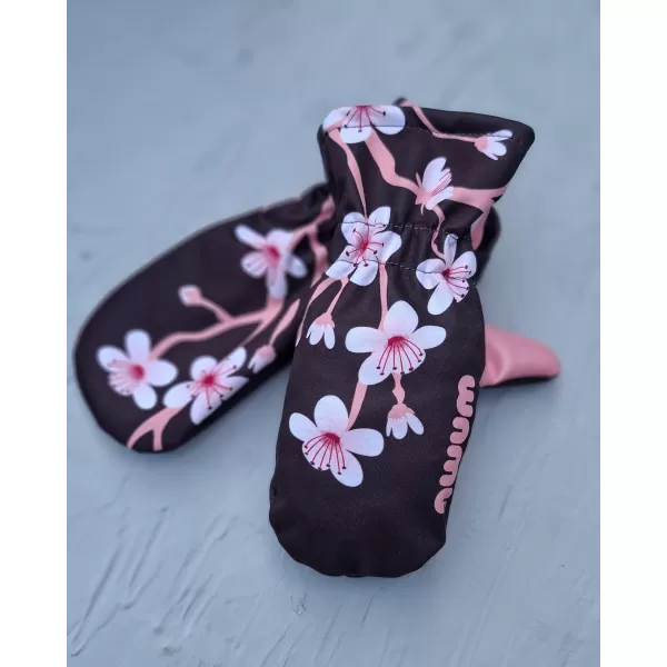  Mănuși de softshell pentru bebeluși WAMU SAKURY VIOLET 