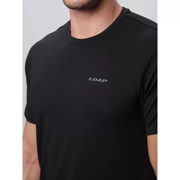  Tricou pentru bărbați LOAP BYRAD NEGRU 