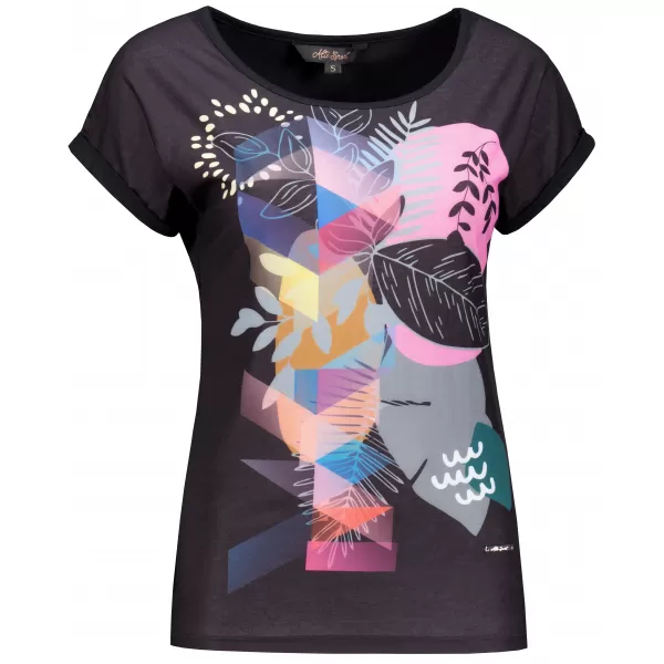  Tricou pentru femei ALTISPORT DIANITA NEGRU 