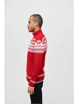 Panoul pentru bărbați BRANDIT CARDIGAN NORWEGER BD5030 ROŞU