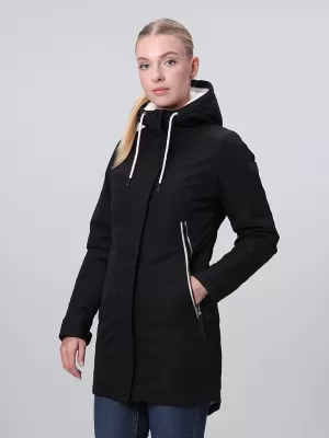 Palton de damă LOAP NABELLA NEGRU