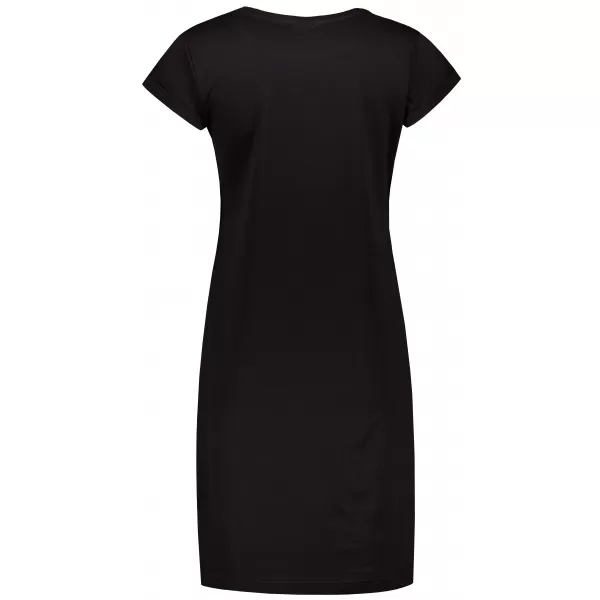  Tricou/rochie extinsă pentru femei ALTISPORT ALW187178 NEGRU -BLUE 