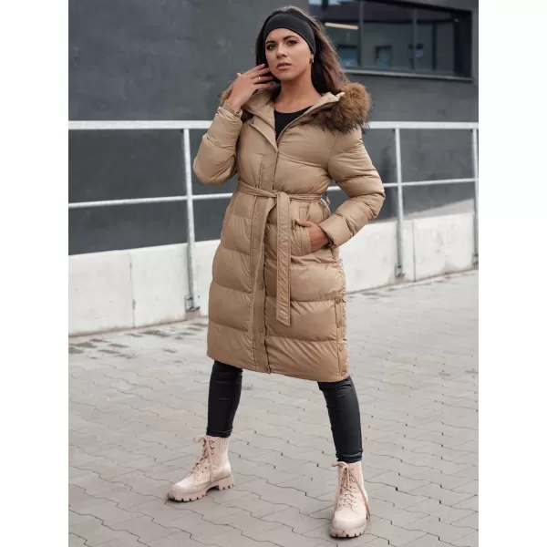  Haină de iarnă DSTREET STYLEBELLA BEJ 