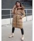 Haină de iarnă DSTREET STYLEBELLA BEJ