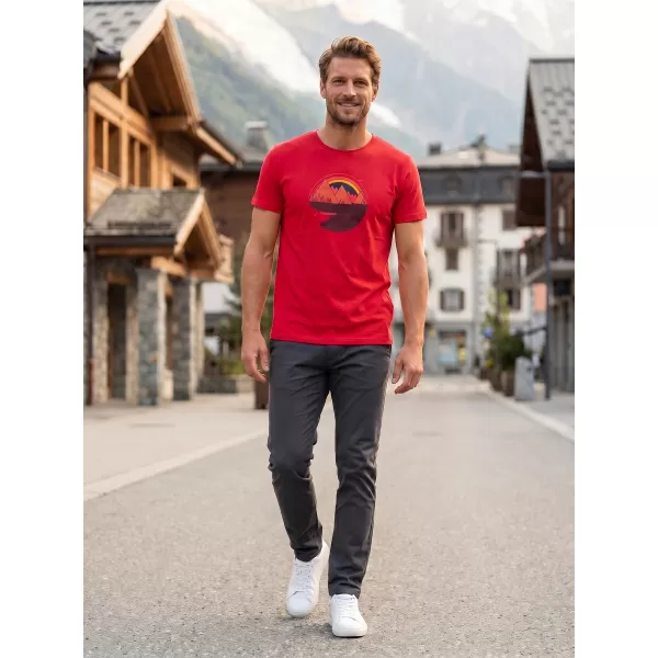  Tricou pentru bărbați ALTISPORT ALM186129 ROŞU 