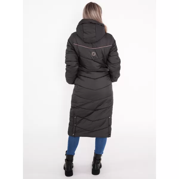  Palton de femei ALTISPORT DONNA NEGRU 
