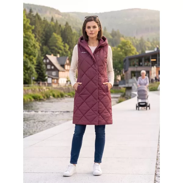  Vesta de dama ALTISPORT DANIELA BURGUNDIA 