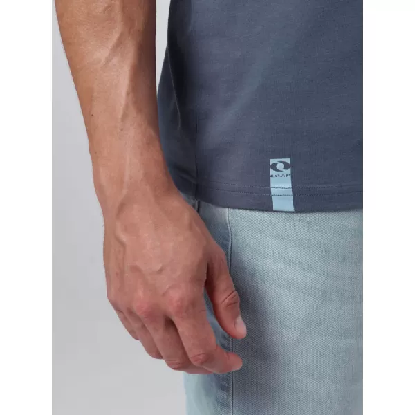  Tricou pentru bărbați LOAP BREDAR ALBASTRU 