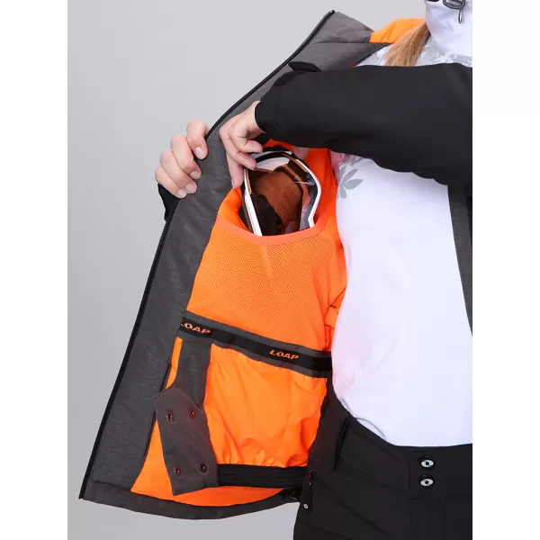  Jachetă de schi pentru femei LOAP LAWELA NEGRU 