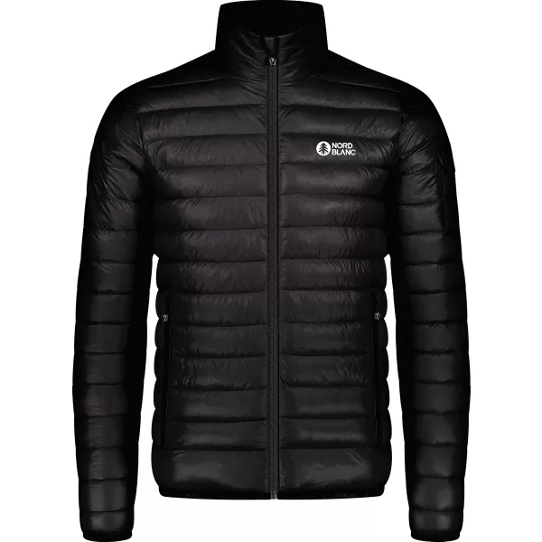  Jachetă matlasată pentru bărbați NORDBLANC EAGLEHEART NBWJM8067 NEGRU 