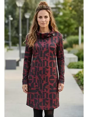 Hanorac de dama KIXMI TRACY BURGUNDIA