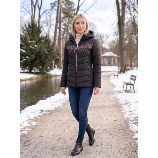  Geaca de dama ALTISPORT DELSY NEGRU 