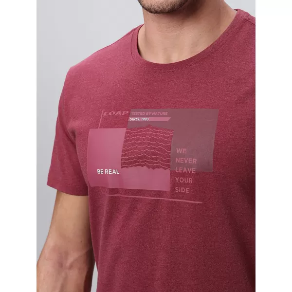  Tricou pentru bărbați LOAP BOHEM ROŞU 
