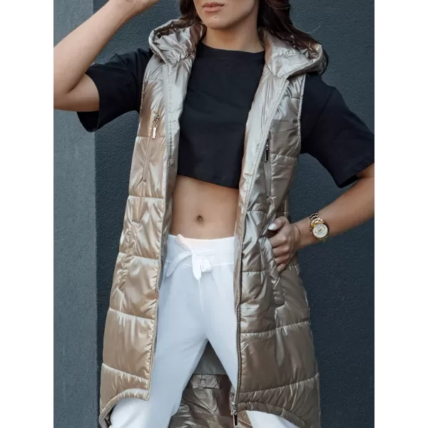  Vestă DSTREET MERIS TY4451 CARAMEL 
