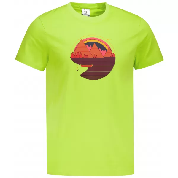  Tricou pentru bărbați ALTISPORT ALM186129 LĂMÂIE VERDE 