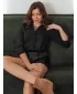 Cămaşă DSTREET MIRIAM NEGRU