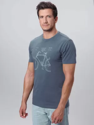 Tricou pentru bărbați LOAP BREDAR ALBASTRU