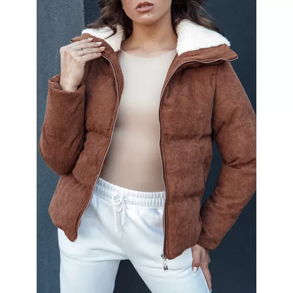  Geacă pentru femei DSTREET TRENDYGLAM TY4360 CARAMEL 