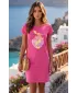 Tricou/rochie extinsă pentru femei ALTISPORT ALW187178 VIOLET
