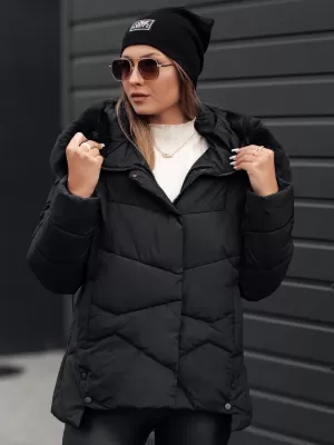 Geacă pentru femei DSTREET FIXMIX NEGRU