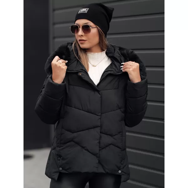  Geacă pentru femei DSTREET FIXMIX NEGRU 