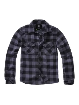 Cămaşă BRANDIT BD6016 NEGRU/GRI
