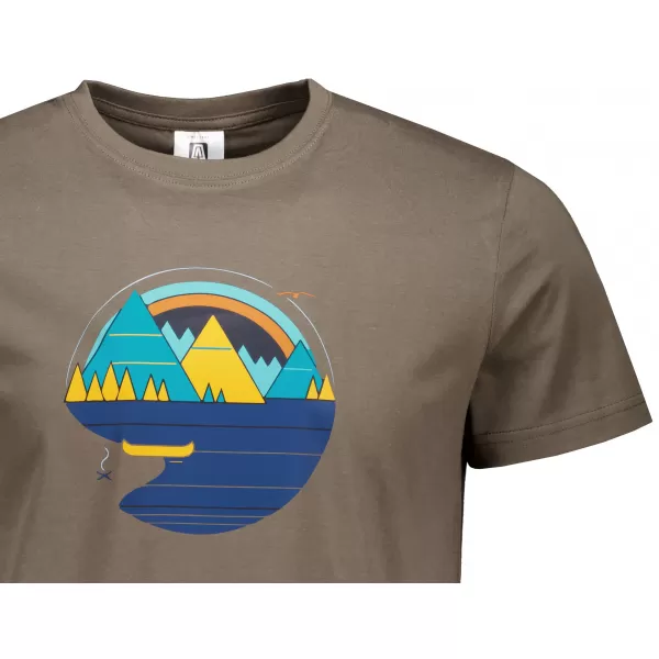  Tricou pentru bărbați ALTISPORT ALM186129 ARDEZIE ÎNTUNECATĂ 