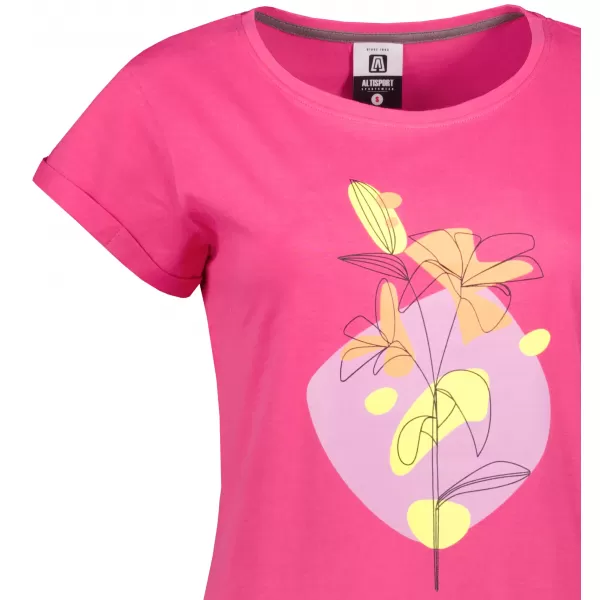  Tricou/rochie extinsă pentru femei ALTISPORT ALW187178 VIOLET 