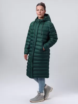 Palton de damă LOAP ITMARA VERDE ÎNCHIS