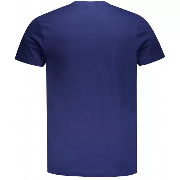  Tricou pentru bărbați ALTISPORT ALM186129 ALBASTRU MIEZUL NOPȚII 