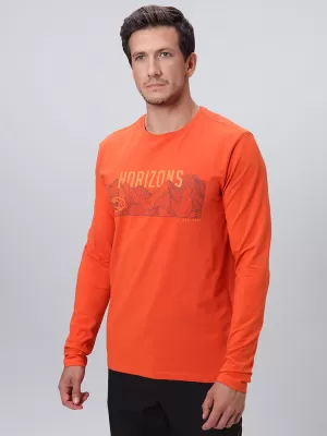 Tricou pentru bărbați LOAP ALVAR PORTOCALE