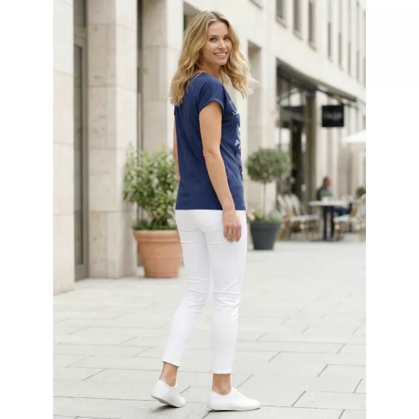  Tricou pentru femei ALTISPORT DIANITA ALBASTRU INCHIS 