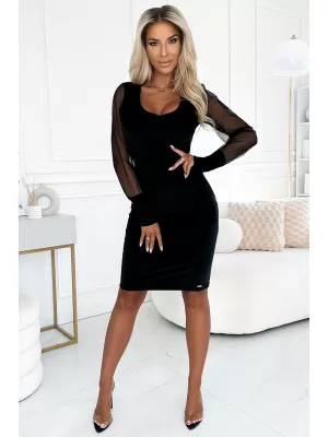 Rochie NUMOCO 343-2 NEGRU