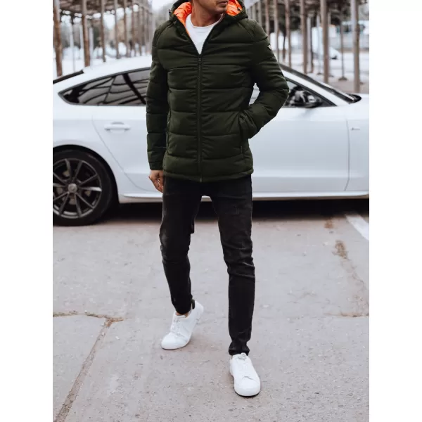  Geacă de iarnă pentru bărbați DSTREET VERDE 