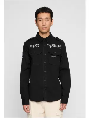 Cămaşă BRANDIT IRON MAIDEN BD61044 NEGRU
